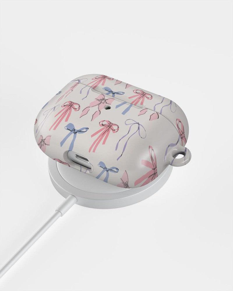 Coquette Girlie | Pastel Bows AirPods Case AirPods Case Casetry