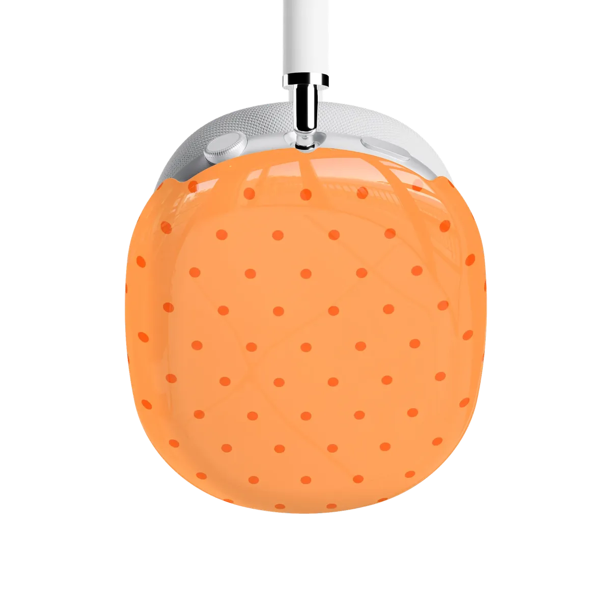 On the Dot | Orange Polka Dot AirPods Max Case