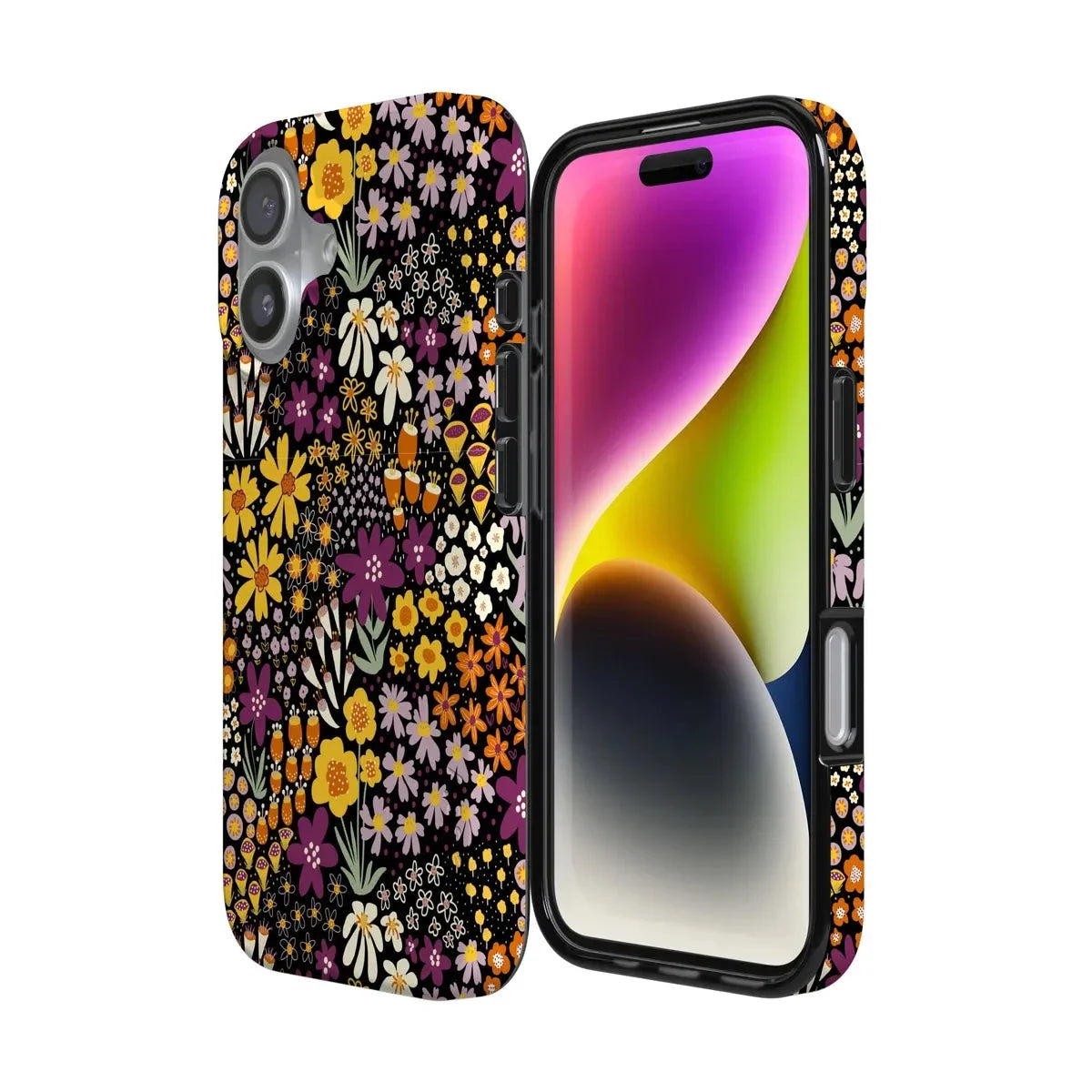 Falling for You | Plum Floral Case iPhone Case get.casely