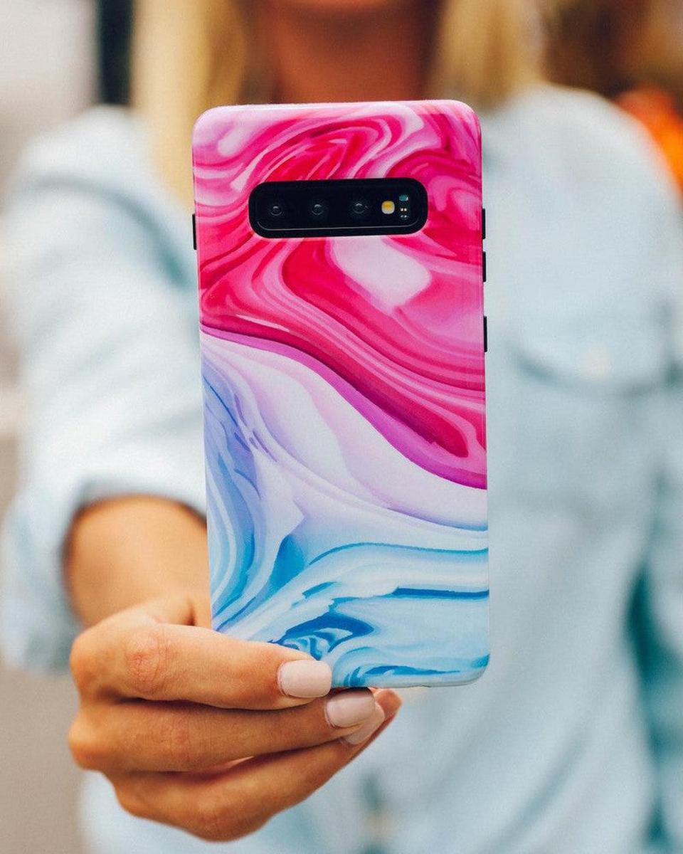 Land & Sea | Marble Swirl iPhone Samsung Case Samsung Case get.casely