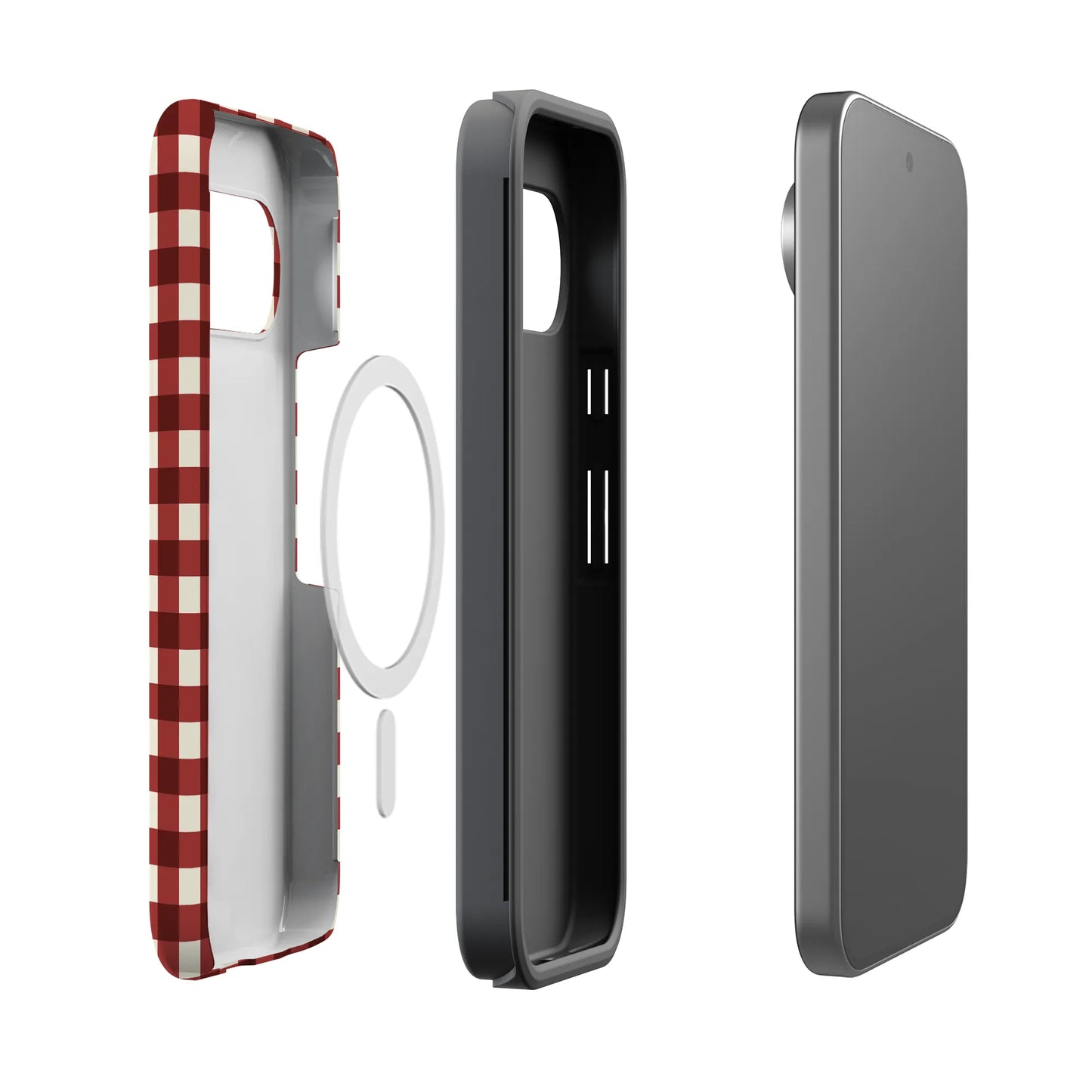 Checked Twice | Red Plaid Case
