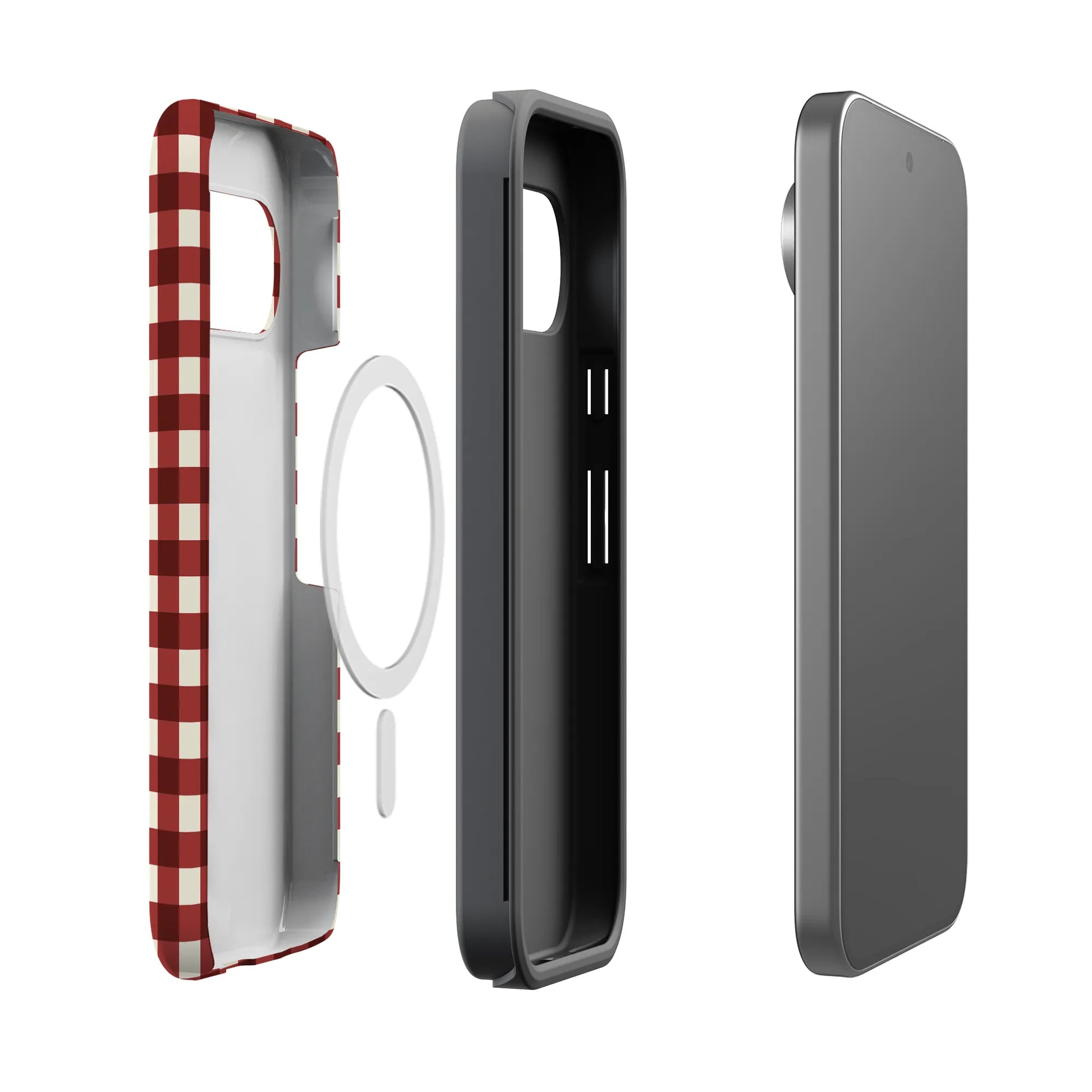 Checked Twice | Red Plaid Case