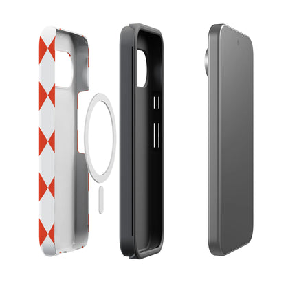 Red Checkerboard | High Contrast Design Case