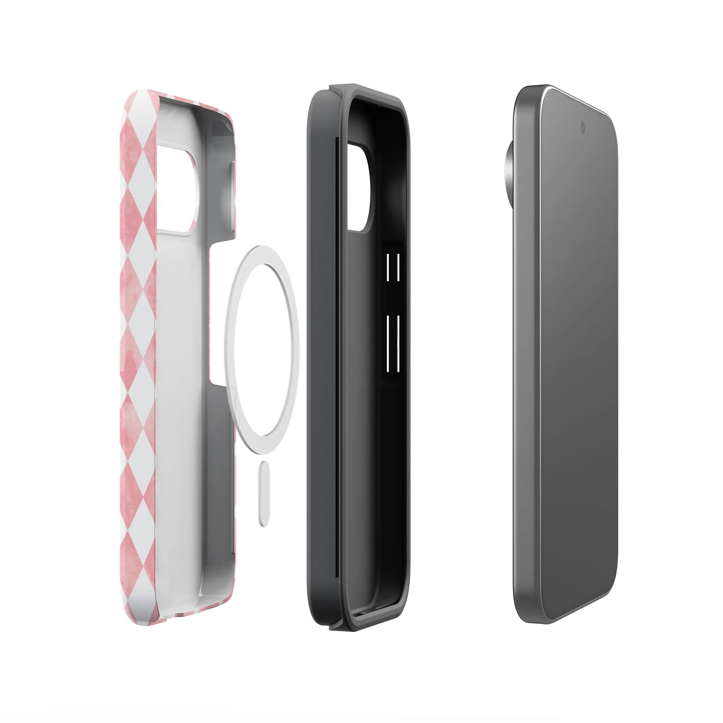 Queen of Diamonds | Pink Watercolor Case
