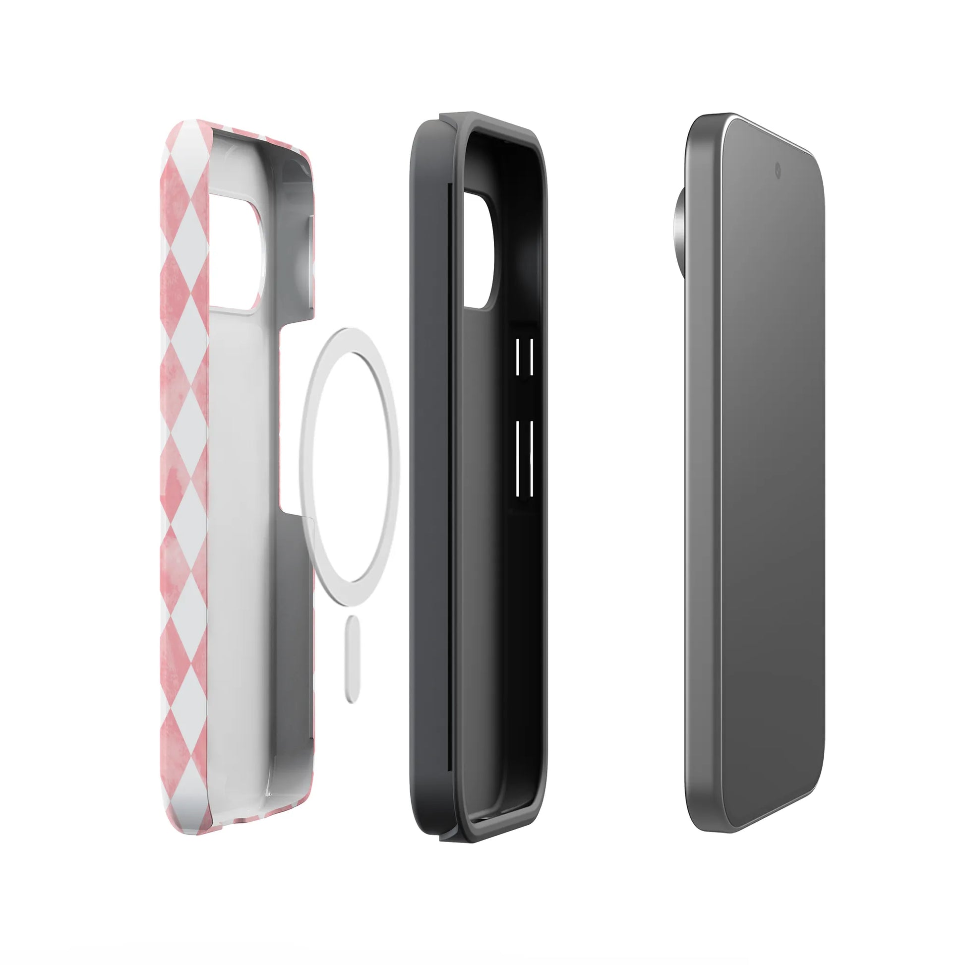 Queen of Diamonds | Pink Watercolor Case