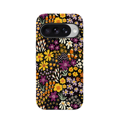 Falling for You | Plum Floral Google Pixel Case