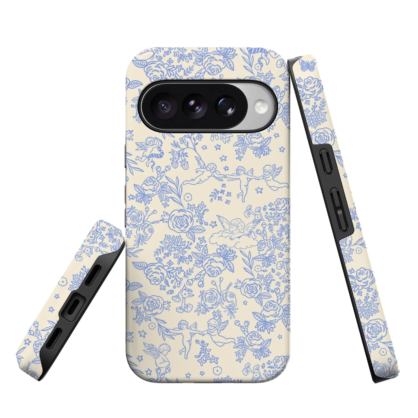 Cupid's Canvas | Periwinkle Floral Case