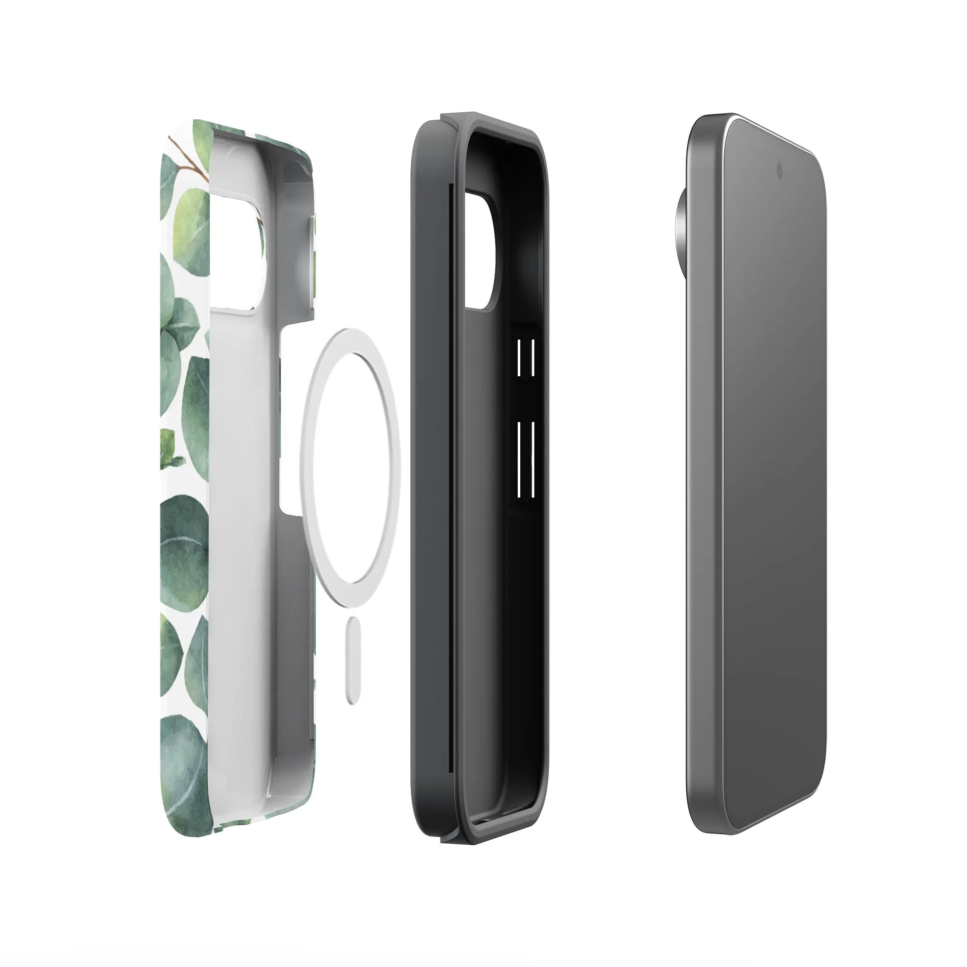 Leaf Me Alone | Green Floral Print Google Pixel Case