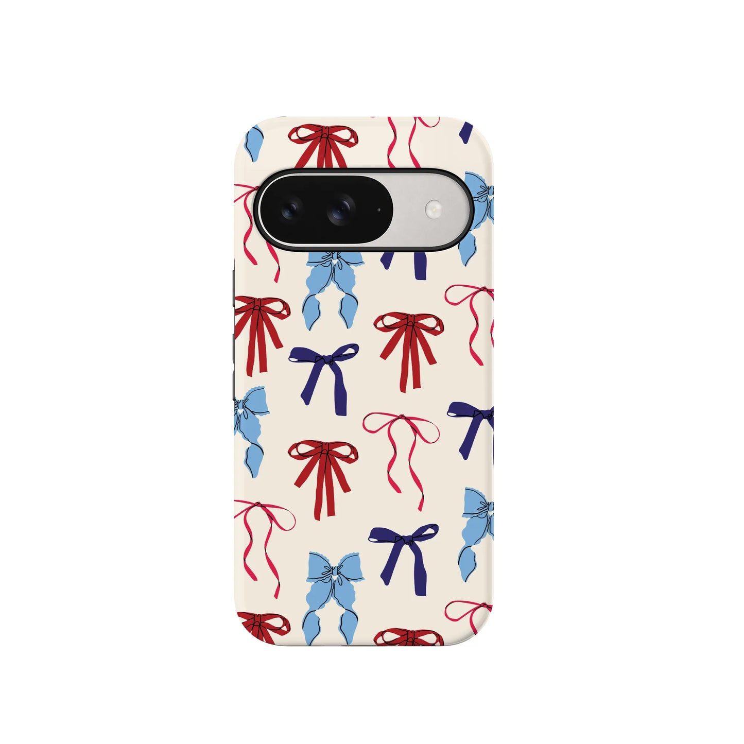 American Girlie | Red White & Blue Bows Case