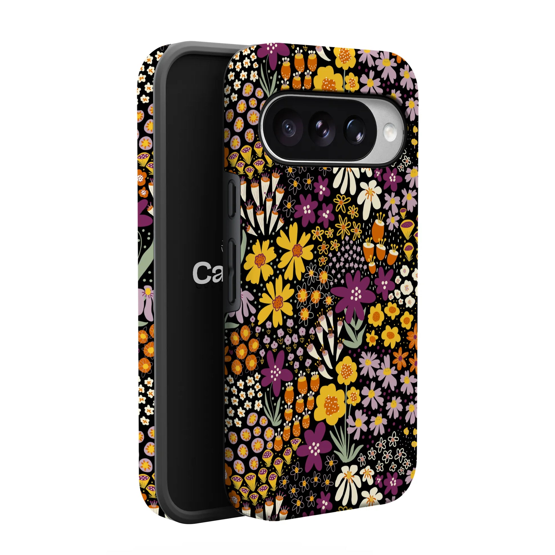 Falling for You | Plum Floral Google Pixel Case