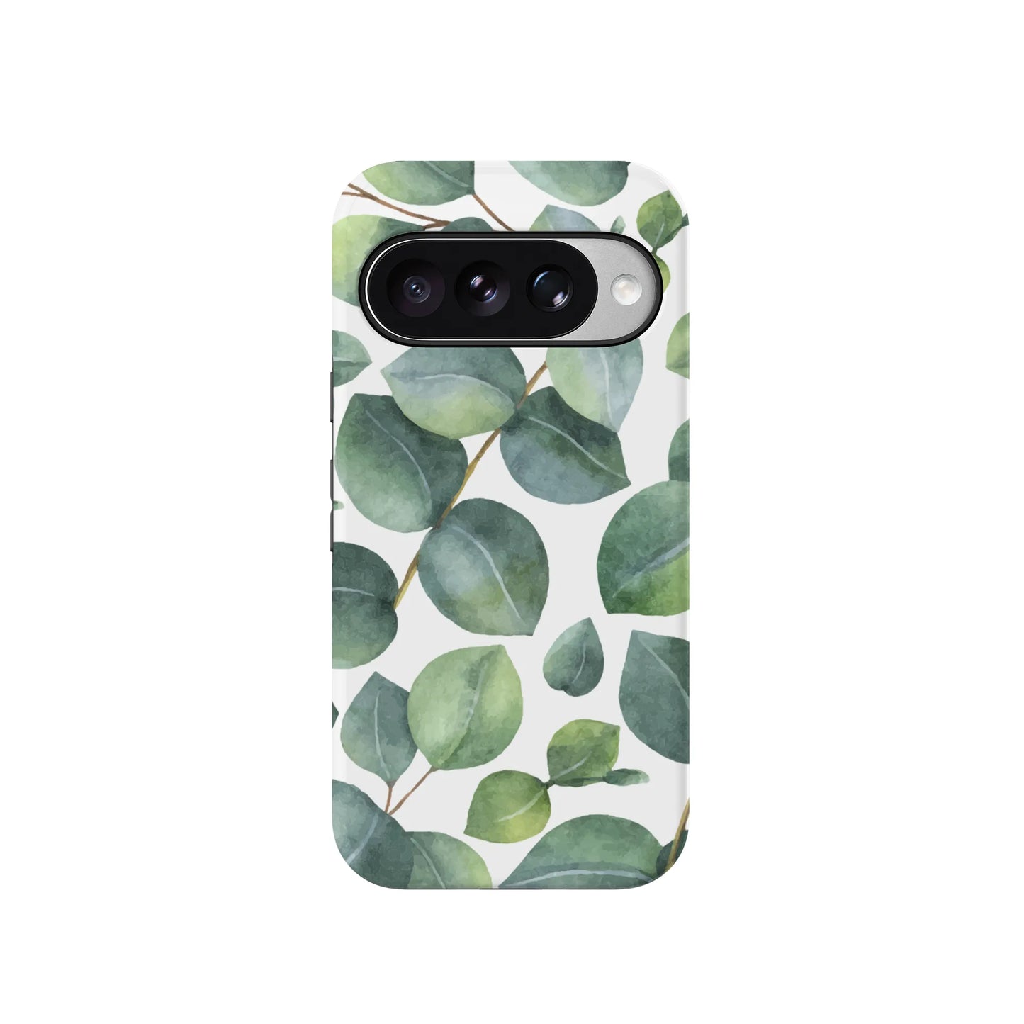 Leaf Me Alone | Green Floral Print Google Pixel Case