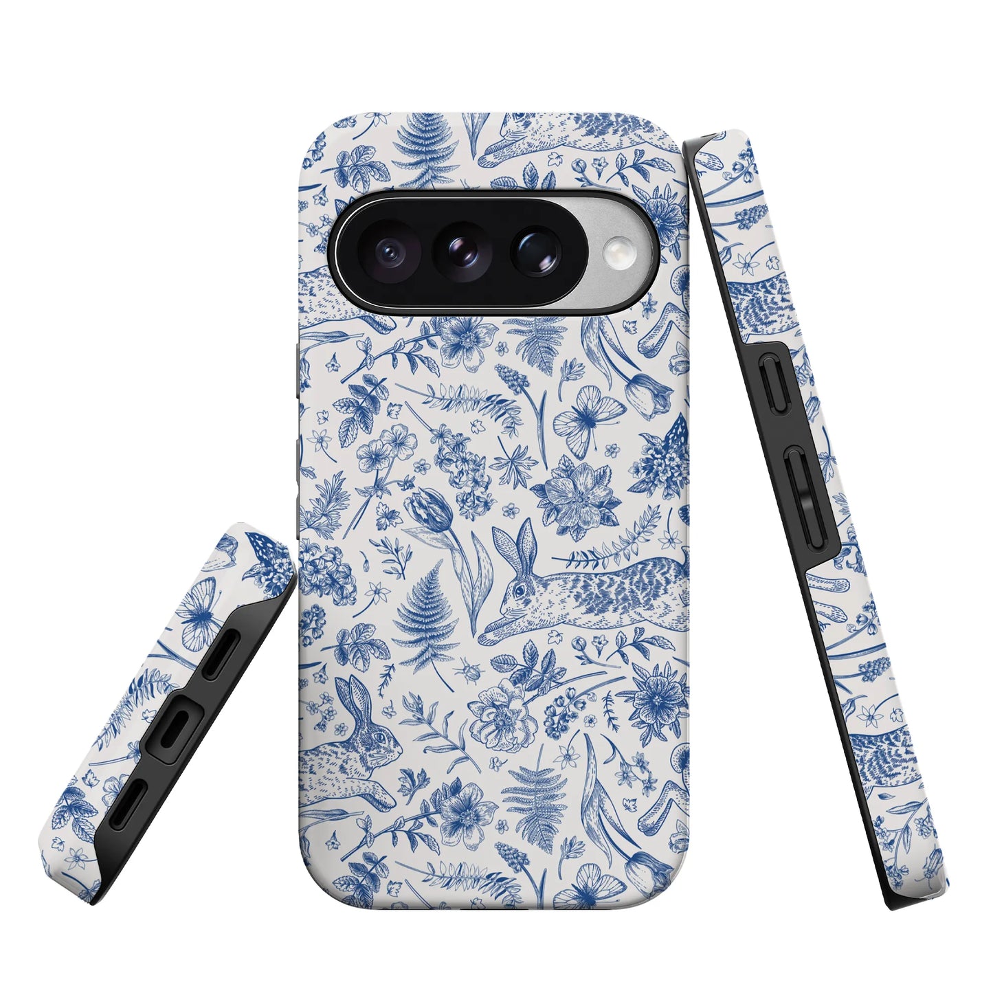 Hop & Bloom | Bunny Toile Case