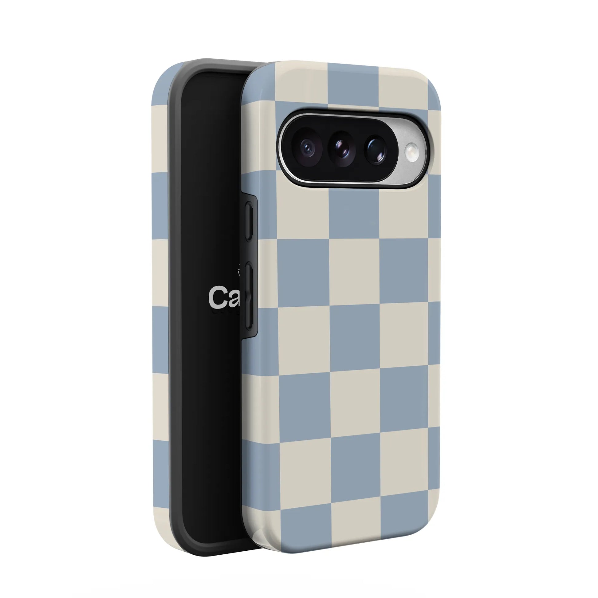 Fit Check | Light Blue Checkerboard Case