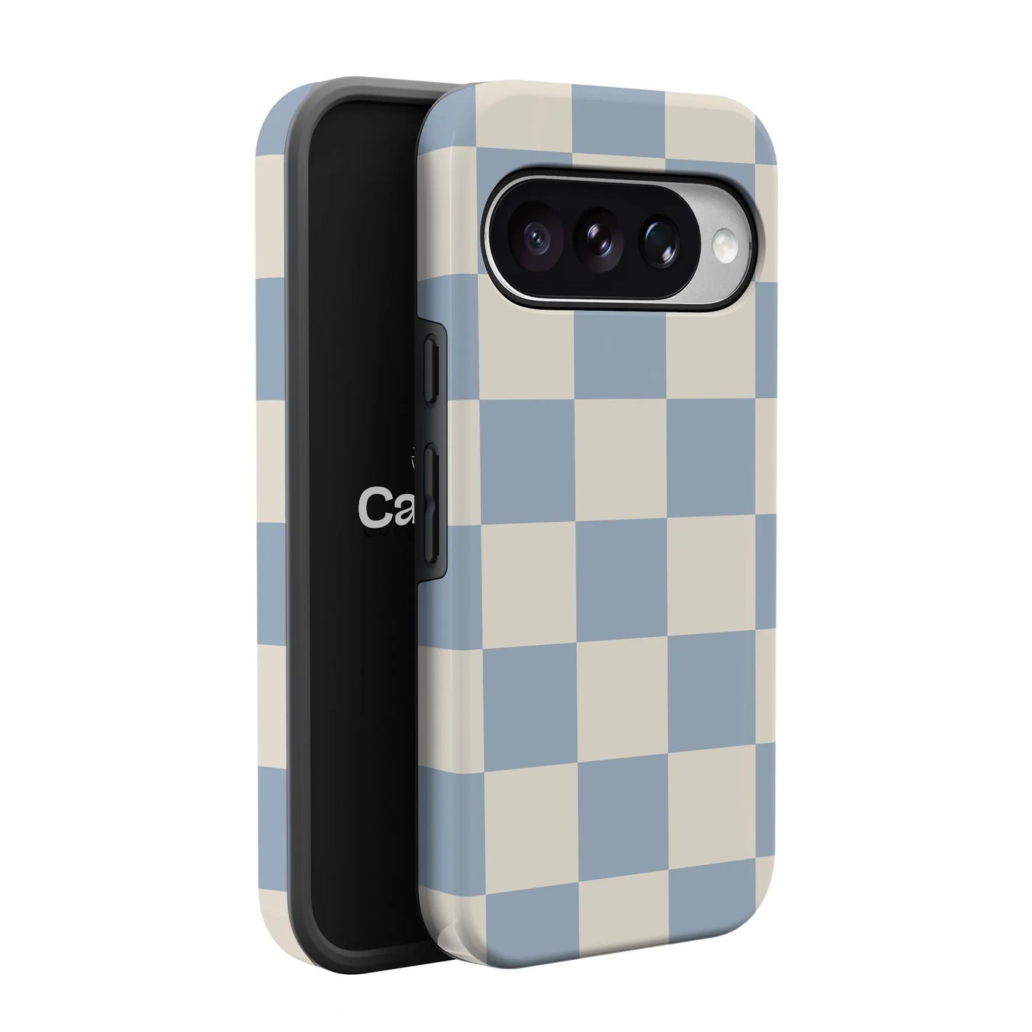 Fit Check | Light Blue Checkerboard Case