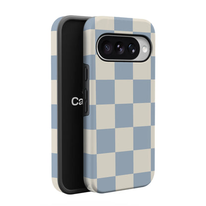Fit Check | Light Blue Checkerboard Case