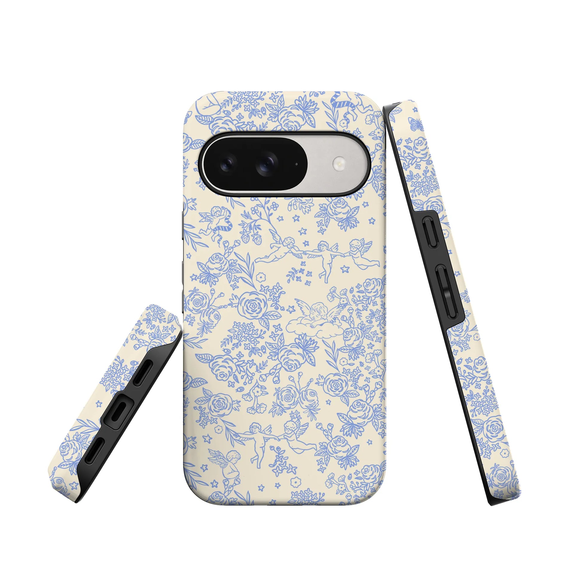 Cupid's Canvas | Periwinkle Floral Case