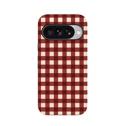 Checked Twice | Red Plaid Case