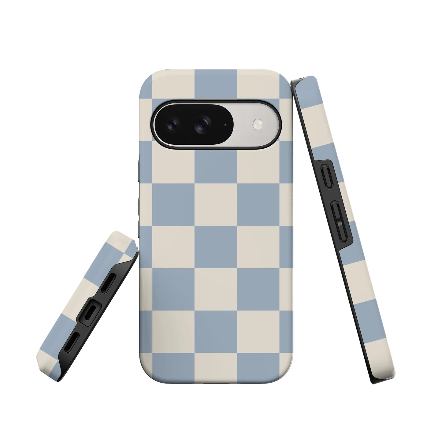 Fit Check | Light Blue Checkerboard Case