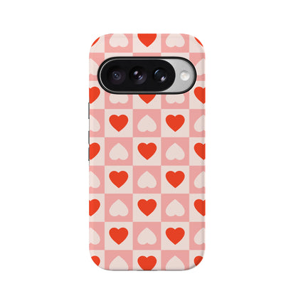 King of My Heart | Checkered Hearts Case
