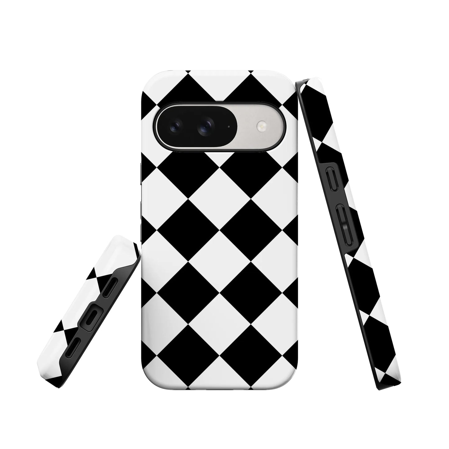 Black Checkerboard | High Contrast Design Case