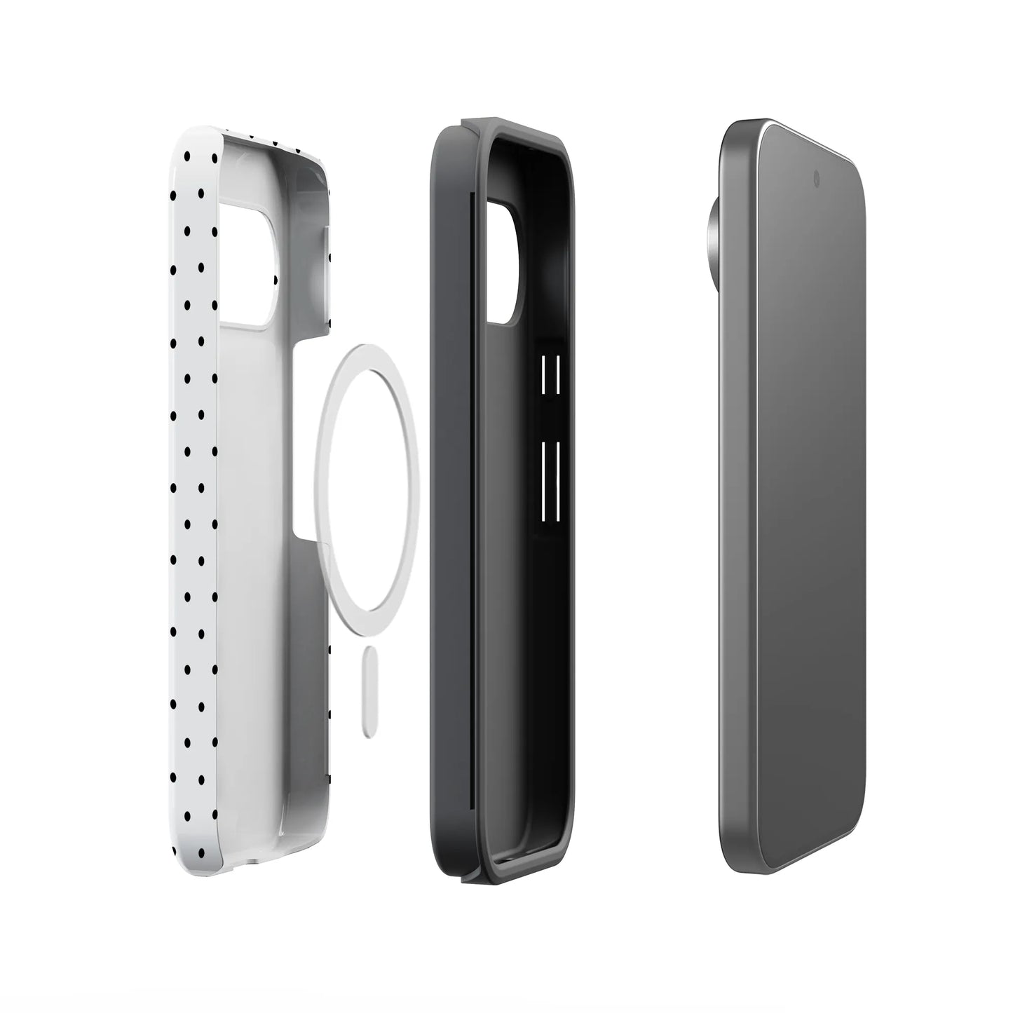 On the Dot | Black Polka Dot Case
