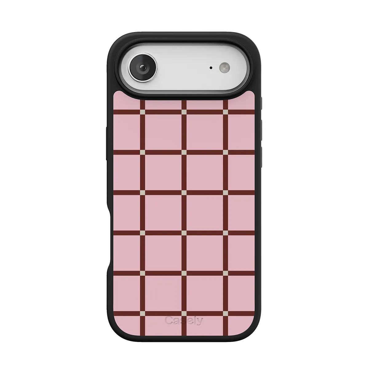 Uptown Gridlock | Pink Checkerboard Case