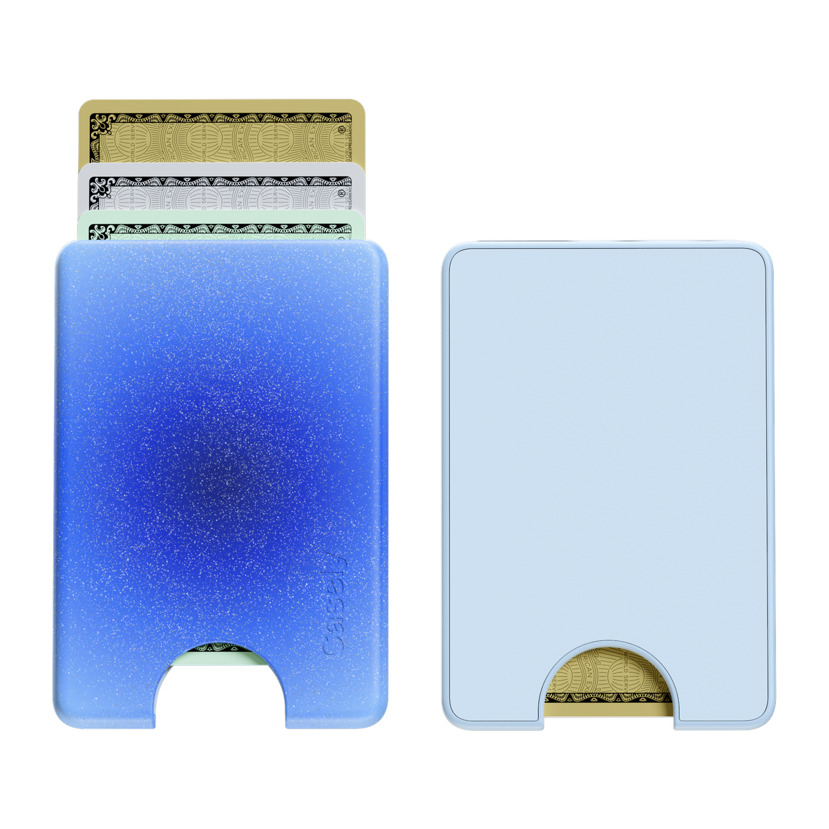 Cobalt Clarity | Blue Aura MagWallet