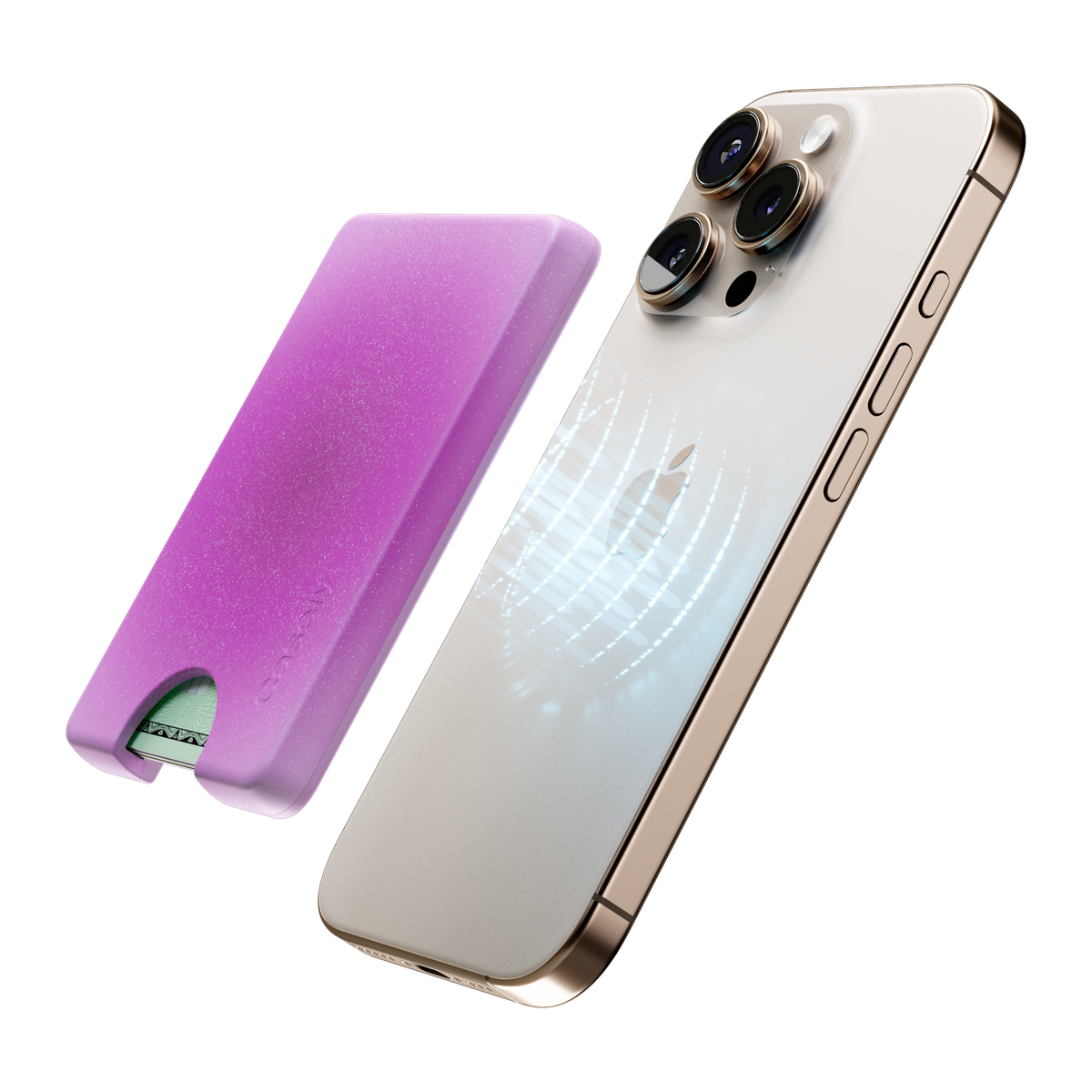 Violet Soul | Purple Aura MagWallet