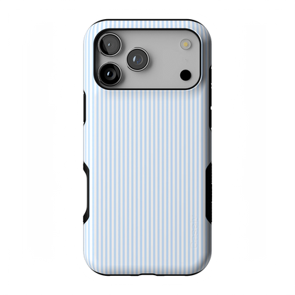 Stripes and the City | Light Blue Pinstripe Case