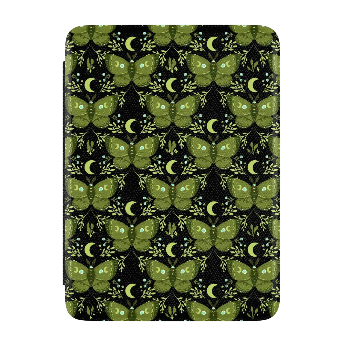 Mystic Moths | Green Twilight Kindle Case | Casely