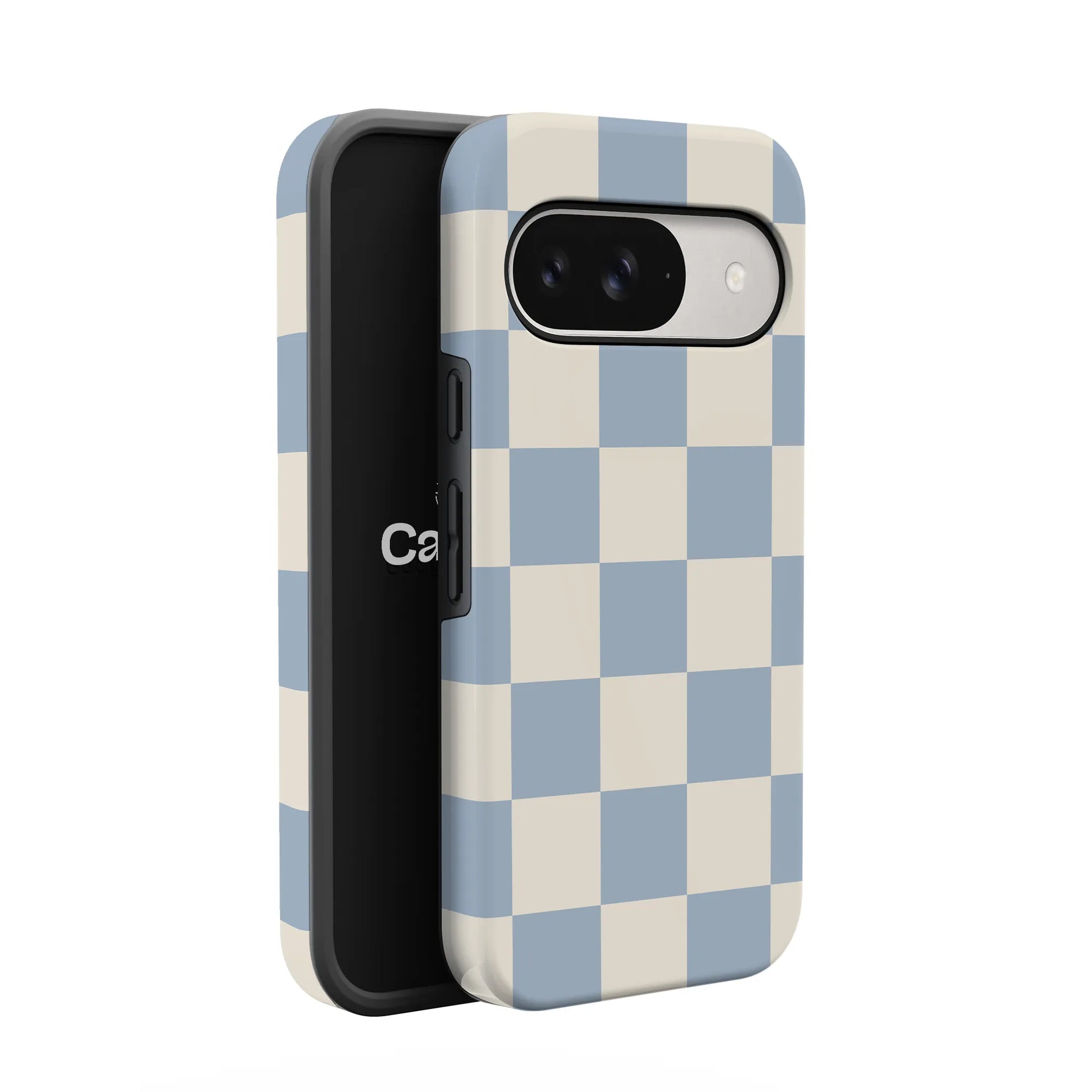 Fit Check | Light Blue Checkerboard Case