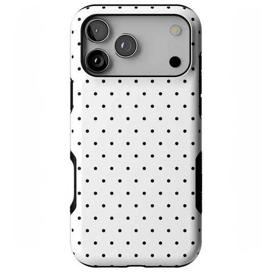 On the Dot | Black Polka Dot Case