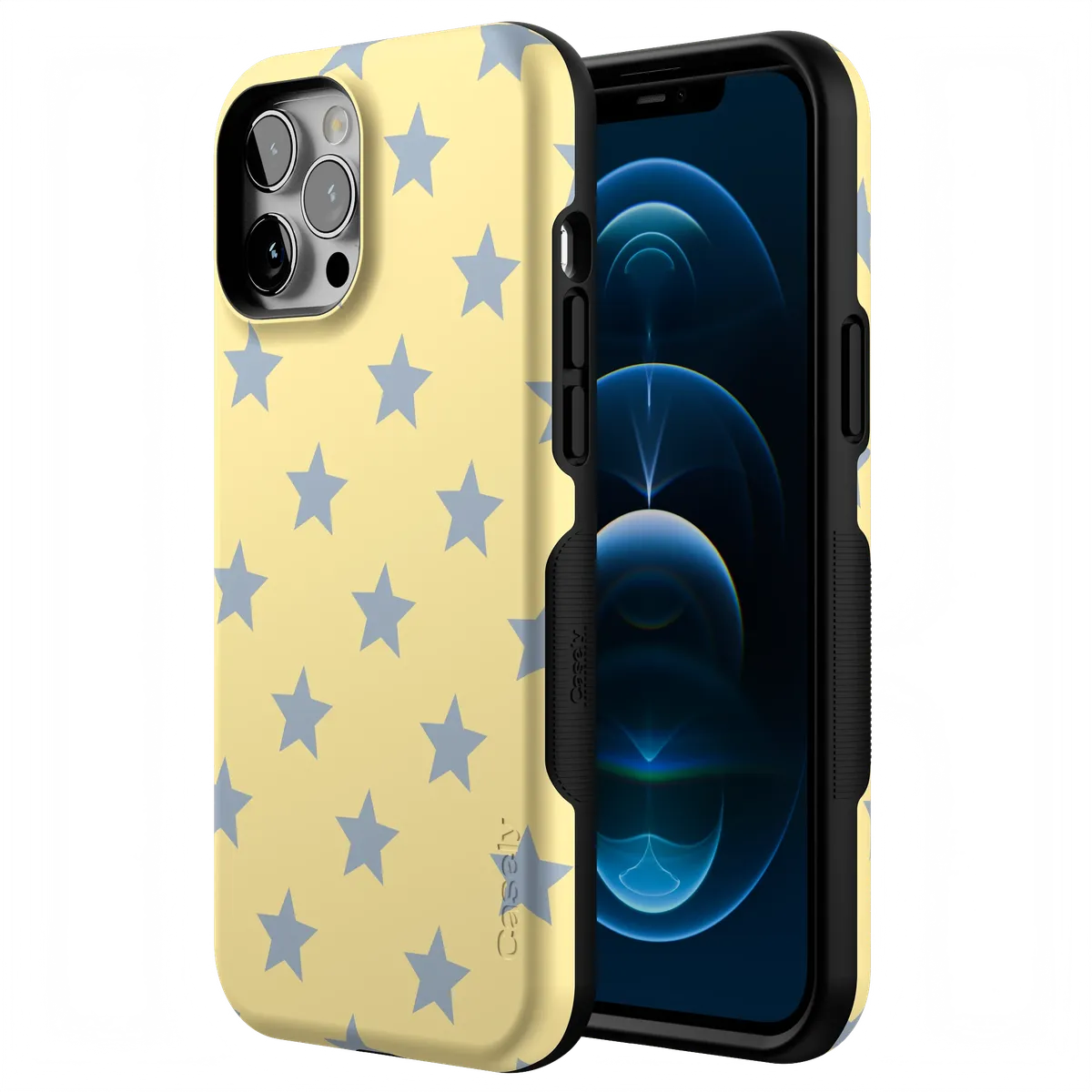 Shine Bright | Butter Yellow Stars Case