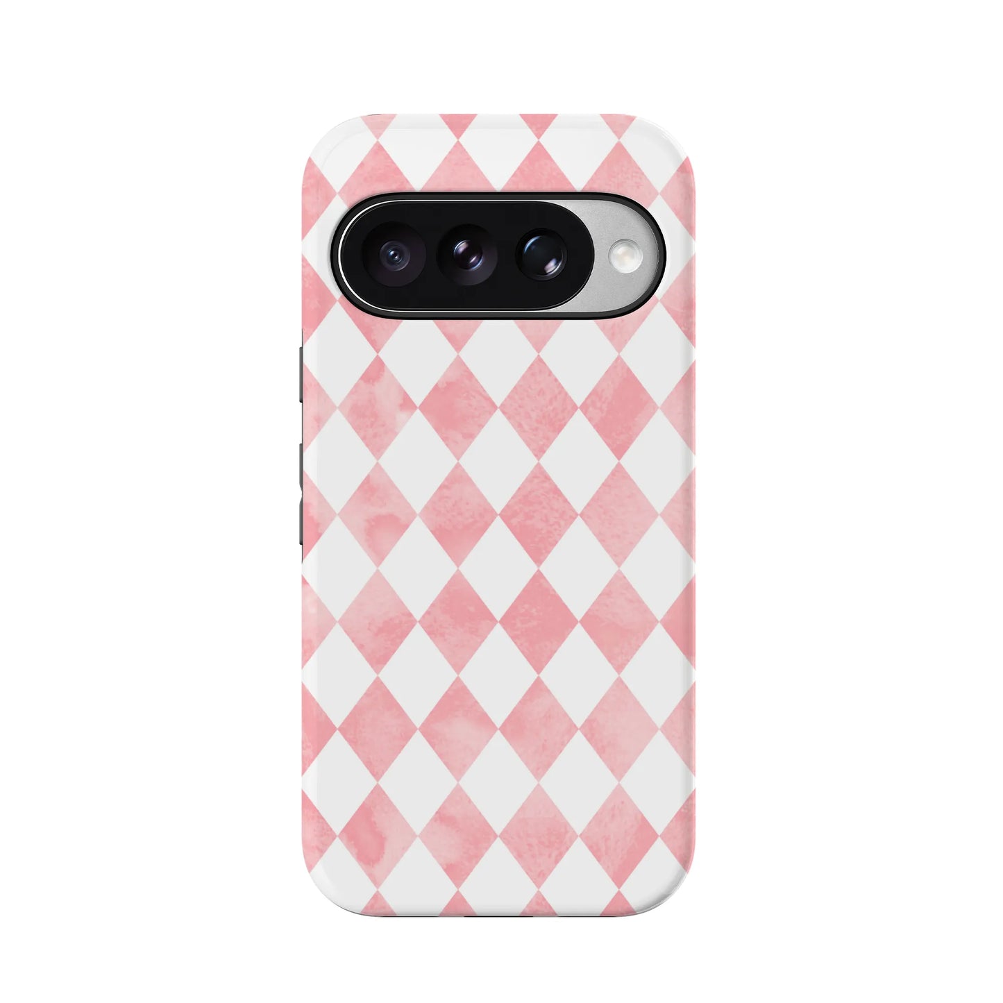 Queen of Diamonds | Pink Watercolor Case