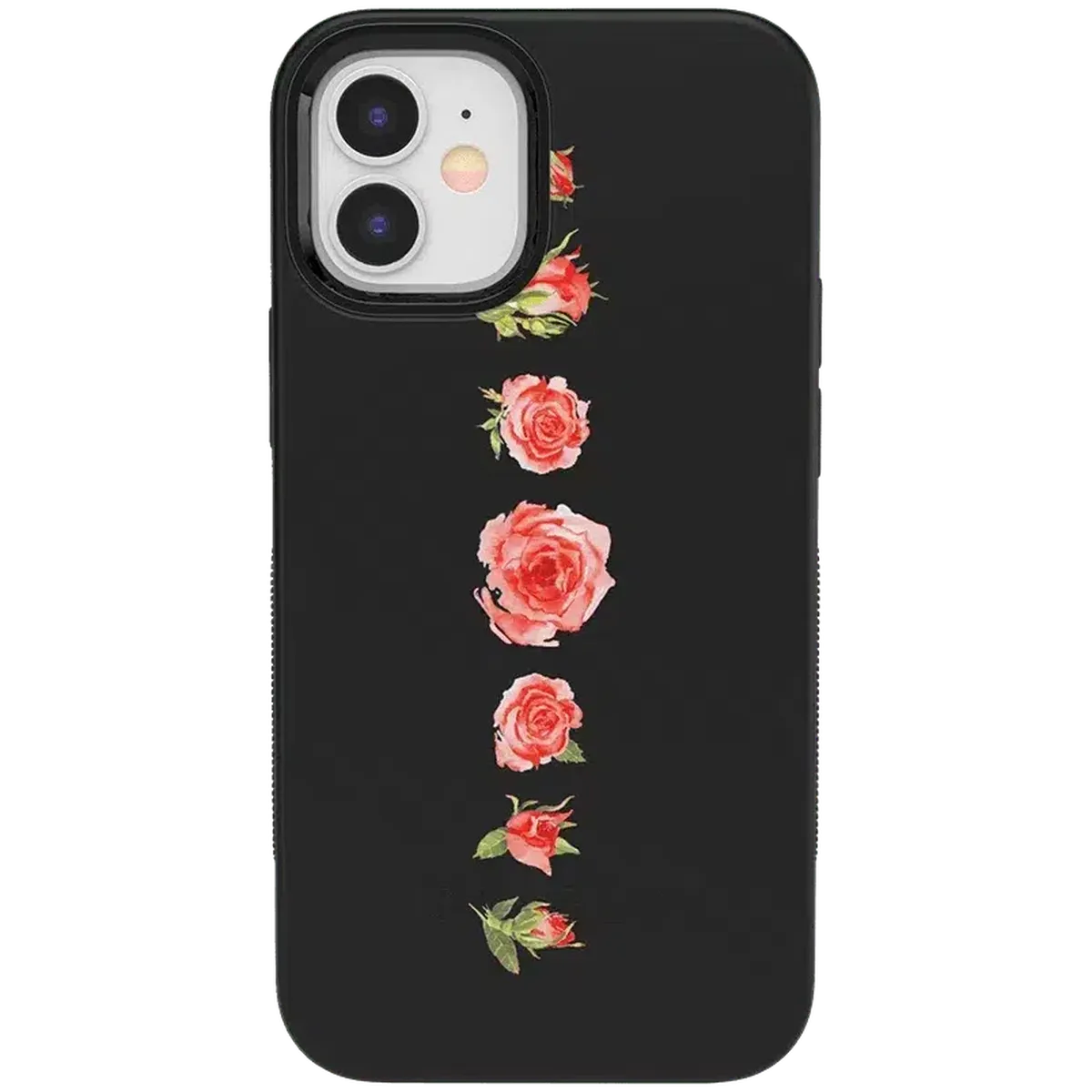 Accept the Rose | Blooming Red Rose Floral Case iPhone Case get.casely Bold iPhone 12 Mini