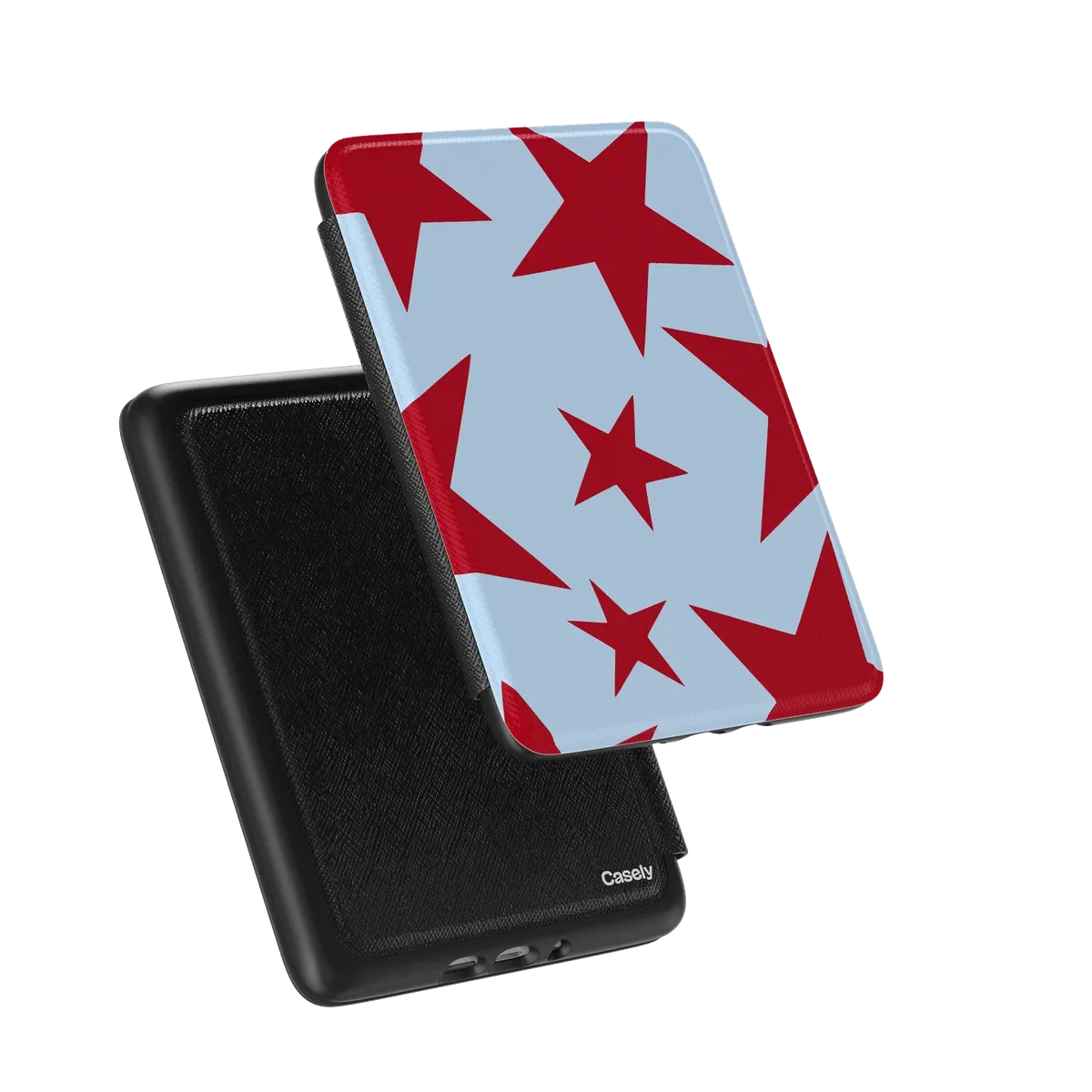 Stars Align | Blue & Red Stars Kindle Case