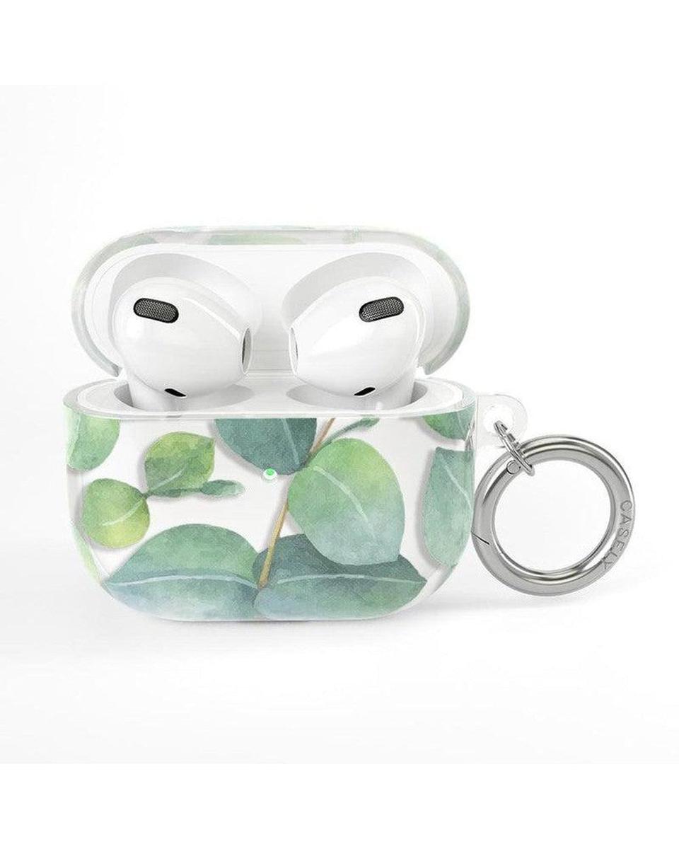 AirPods 3 Case SHOPSTORM_HIDDEN_PRODUCT Casely Club Leaf Me Alone | Green Floral Print AirPods 3 Case