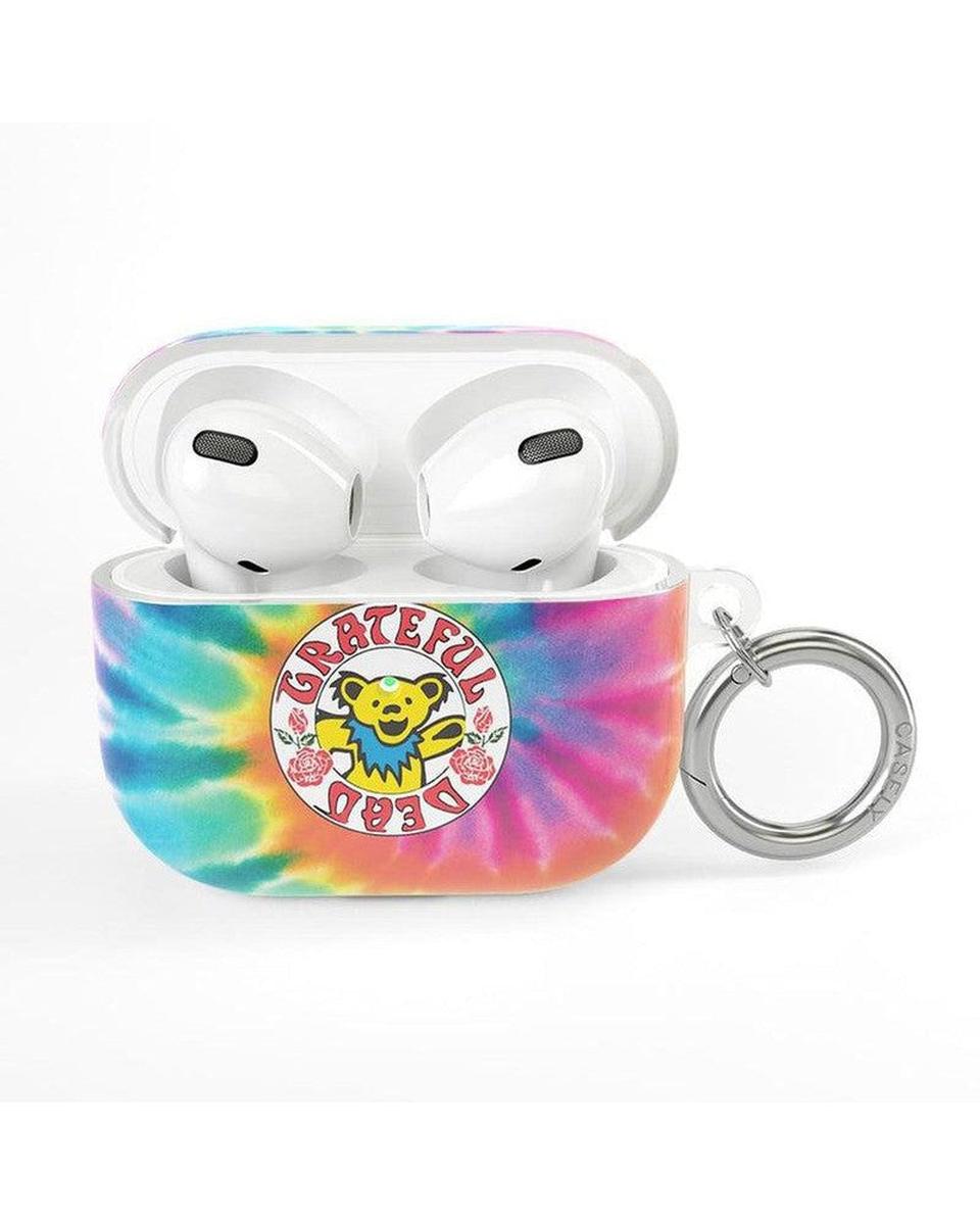 AirPods 3 Case SHOPSTORM_HIDDEN_PRODUCT Casely Club On Tour | Grateful Dead Tie Dye Sticker AirPods 3 Case