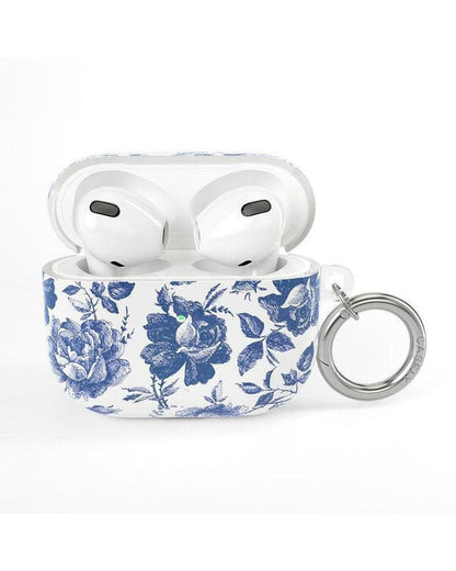 AirPods 3 Case SHOPSTORM_HIDDEN_PRODUCT Casely Club Rose to Fame | Blue & White Rose AirPods 3 Case