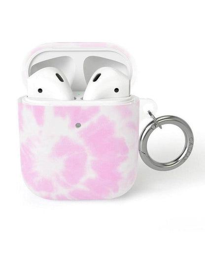 AirPods Case SHOPSTORM_HIDDEN_PRODUCT Casely Club Down for Whatever | Light Pink Tie Dye AirPods Case