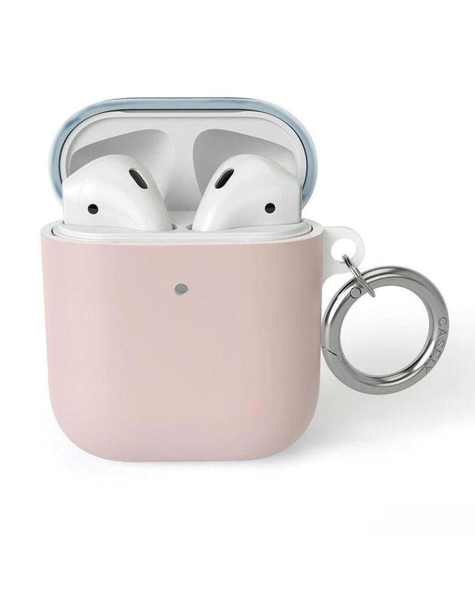 AirPods Case SHOPSTORM_HIDDEN_PRODUCT Casely Club Pink & Navy Blue Colorblock AirPods Case