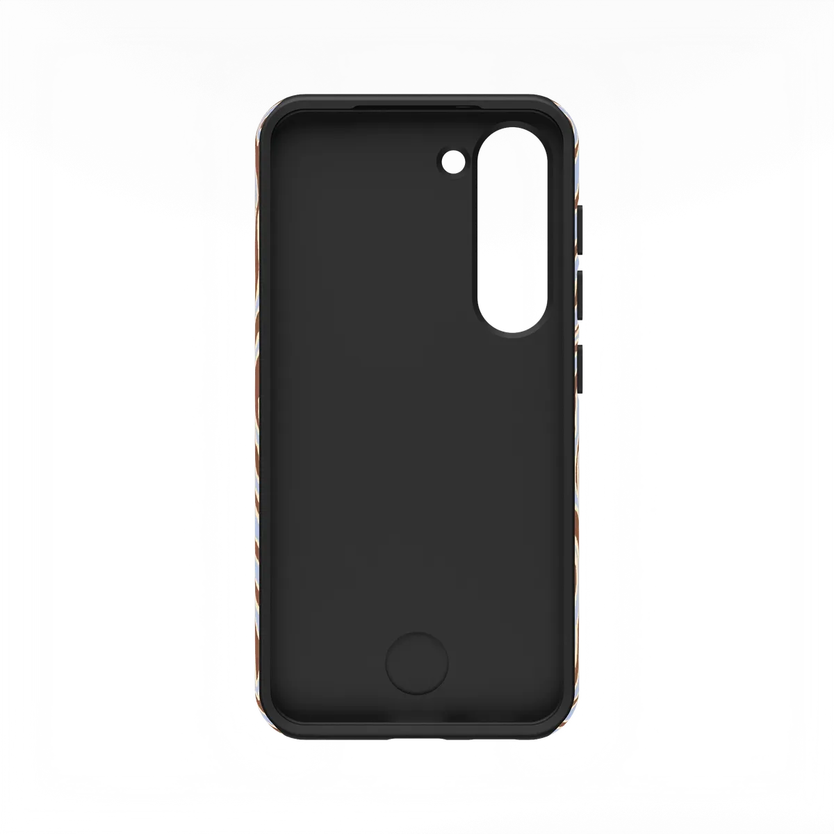 Untamed | Brown & Blue Zebra Case