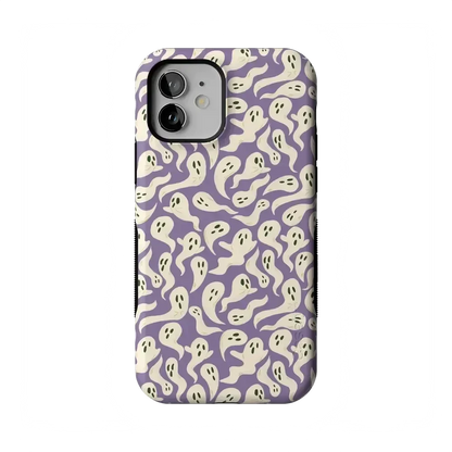 All Boo'd Up | Purple Ghost Case Phone Case get.casely Bold Flex + MagSafe® iPhone 12 Mini