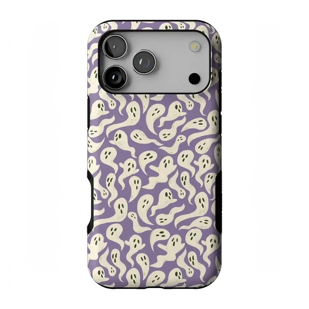 All Boo'd Up | Purple Ghost Case Phone Case get.casely Bold Flex + MagSafe® iPhone 17 Pro Max