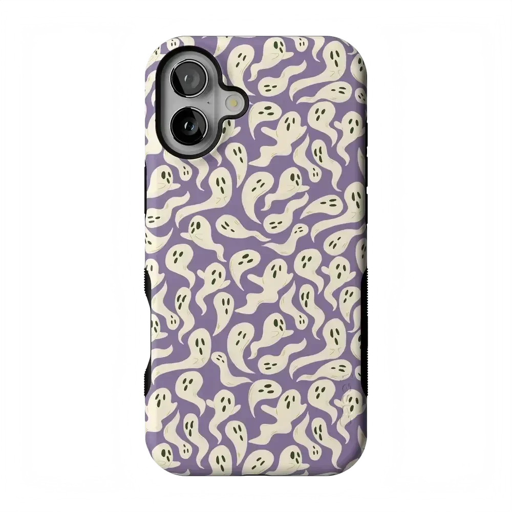 All Boo'd Up | Purple Ghost Case Phone Case get.casely Bold Flex + MagSafe® iPhone 17