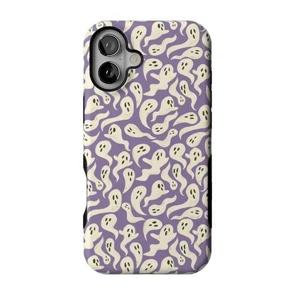 All Boo'd Up | Purple Ghost Case Phone Case get.casely Bold Flex + MagSafe® iPhone 17