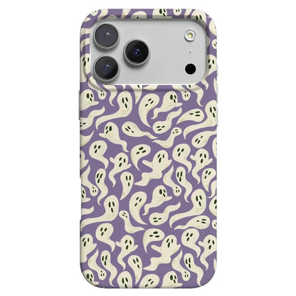 All Boo'd Up | Purple Ghost Case Phone Case get.casely Classic + MagSafe® iPhone 17 Pro Max
