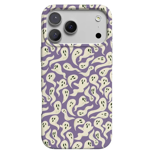 All Boo'd Up | Purple Ghost Case Phone Case get.casely Classic + MagSafe® iPhone 17 Pro Max
