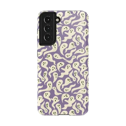 All Boo'd Up | Purple Ghost Case Phone Case get.casely Essential Galaxy S21