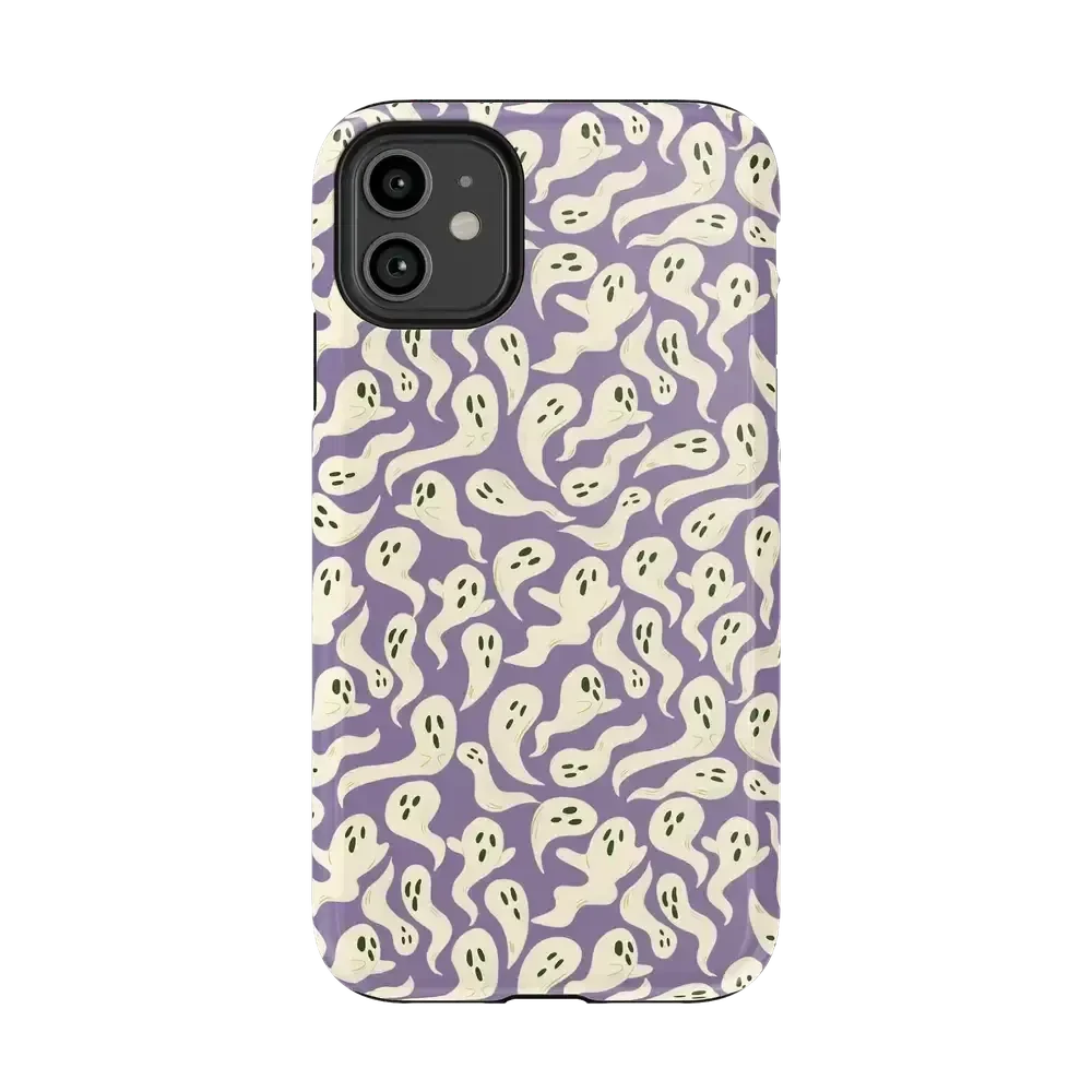 All Boo'd Up | Purple Ghost Case Phone Case get.casely Essential iPhone 11